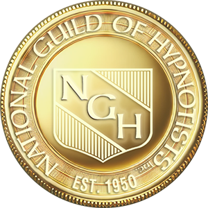 National Guild of Hypnotists Gold Medal Badge